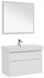 Aquanet Мебель для ванной Nova Lite 90 2 ящика, белая – фотография-1