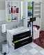 СанТа Мебель для ванной Омега 80 подвесная черная – фотография-9