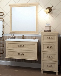 Opadiris Мебель для ванной "Гарда 90" бьянко – фотография-1