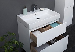Aquanet Мебель для ванной Бруклин 70 белая – фотография-4