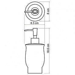 WasserKRAFT Запасной дозатор С183 – фотография-2