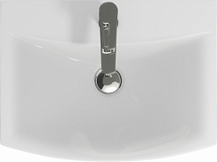 Onika Мебель для ванной Харпер 55.10 белая матовая/мешковина – фотография-8