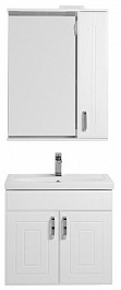 Aquanet Мебель для ванной Рондо 60 белый (дверцы) – фотография-1