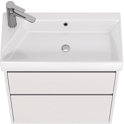 Dreja Мебель для ванной Slim 65 подвесная белая – фотография-7
