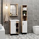 Onika Мебель для ванной Тимбер 50 L белая матовая/дуб сонома – картинка-18