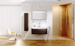 Aqwella Мебель для ванной Верона 100 венге трюфель – фотография-2