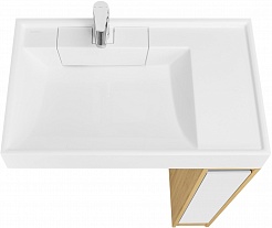 Акватон Мебель для ванной Лондри 20 дуб сантана/белая – фотография-3