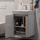 Акватон Мебель для ванной Кантри 50 белая/дуб верона – фотография-25