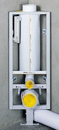 Schwab Система инсталляции 288-4080, кнопка смыва сталь – фотография-1