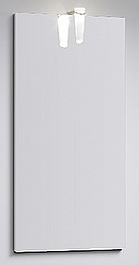 Aqwella Зеркало для ванной Леон-МР 40 белое – фотография-1