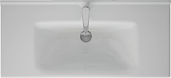 Misty Мебель для ванной Карат 100 подвесная белая/дуб галифакс олово – фотография-8