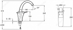 Jacob Delafon Смеситель Carafe E18865-VS – фотография-5