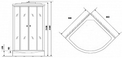 Niagara Душевая кабина Eco NG-4301-14 – фотография-2