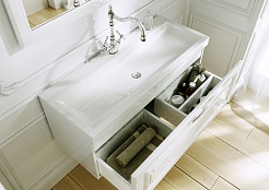 Aqwella Мебель для ванной Империя 100 белая – фотография-6