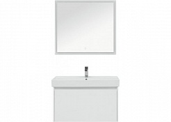 Aquanet Мебель для ванной Nova Lite 100 белая – фотография-3