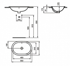 Ideal Standard Раковина Connect E504701 – фотография-3