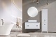 ASB-Woodline Мебель для ванной Рома 100С белая – фотография-25