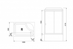 Royal Bath Душевая кабина RB 8100BP6-BT-CH-R – фотография-4