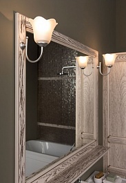 Aquanet Зеркало для ванной Тесса 105 жасмин/сандал – фотография-5