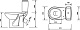 Оскольская керамика Унитаз-компакт Элисса Оптима Стандарт с декором Бамбук – фотография-8