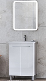 Vigo Мебель для ванной Grani 600 белая – фотография-1