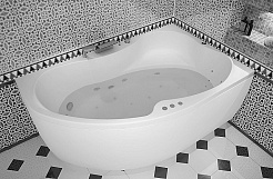 Aquanet Акриловая ванна Capri R 160x100 см – фотография-7
