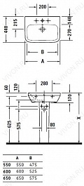 Duravit Раковина DuraStyle 2319650000 65 см – фотография-5