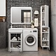 Onika Мебель для ванной Милтон Нова 120 L под стиральную машину белая – фотография-16