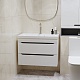 Mixline Мебель для ванной Лайн 80 R подвесная белая – картинка-22