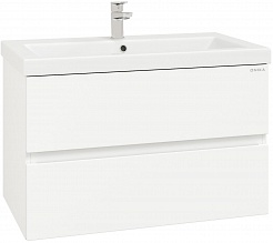 Onika Мебель для ванной Эвада 80 подвесная белая – фотография-2