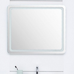 De Aqua Мебель для ванной Трио Люкс 90 L, зеркало Смарт – фотография-3