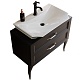 Aqwella Мебель для ванной LaDonna 85 черный матовый – картинка-14