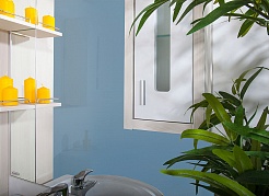 Бриклаер Мебель для ванной Бали 90 LR светлая лиственница – фотография-4