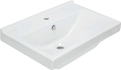 Mixline Мебель для ванной Лайн 60 L белая – фотография-4