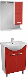 Merkana Мебель для ванной комнаты Таис 60 R красная – фотография-1