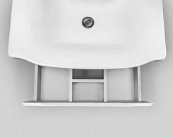 Am.Pm Мебель для ванной Like 80 R, подвесная, белый глянец венге – фотография-16