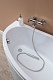 Aquanet Акриловая ванна Mia 140x80 R – картинка-34