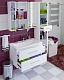 СанТа Мебель для ванной Омега 80 подвесная, зеркало Стандарт – картинка-10
