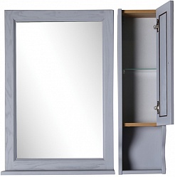 ASB-Woodline Зеркало для ванной Гранда 60 grigio серый – фотография-4