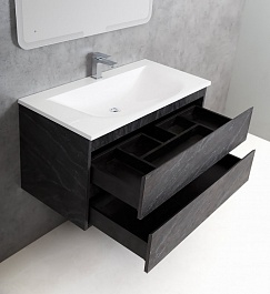 Cezares Мебель для ванной MOLVENO 100 Antracite, BTN – фотография-6