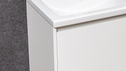 Velvex Мебель для ванной напольная Klaufs 60 белая, 1 ящик – фотография-3