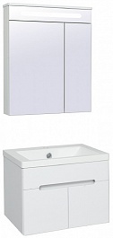 Runo Мебель для ванной Парма 60 подвесная, 2 двери – фотография-1