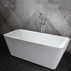 Cerutti Акриловая ванна ALBANO 170x80x60 отдельностоящая – фотография-2
