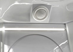 Deto Душевая кабина L620R LED с гидромассажем – фотография-10