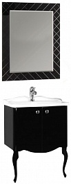 Акватон Мебель для ванной Венеция 65 черная – фотография-1