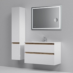 Am.Pm Мебель для ванной X-Joy 100 белый глянец, подвесная – фотография-8