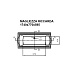 Фэма Акриловая ванна "Riccarda 160", ножки хром, покрытие RAL металлик  – фотография-12