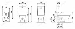 Laufen Унитаз-компакт LB3 2468.4.000.000.1 – фотография-5