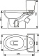 Оскольская керамика Унитаз-компакт Элисса 424794 боковая подводка – фотография-12