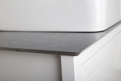 ASB-Woodline Мебель для ванной Рома 100С белая – фотография-6